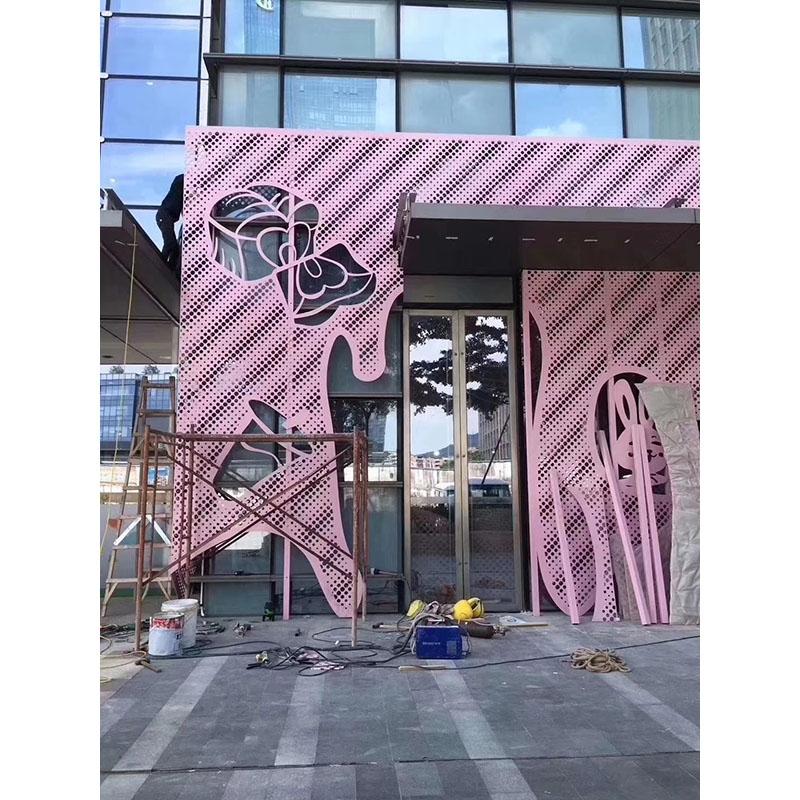 雕花鋁單板